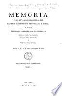 Memoria de la sexta Asamblea General del Instituto Pan-americano de Geografía e Historia y de las Reuniones Panamericanas de Consulta, séptima sobre cartografía, cuarta sobre geografía y tercera sobre historia