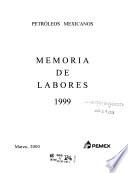 Memoria de labores