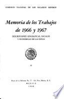 Memoria de los trabajos