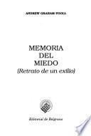 Memoria del miedo