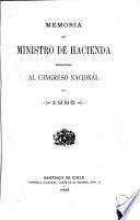 Memoria del Ministerio de Hacienda