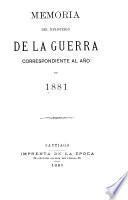 Memoria del Ministerio de la Guerra correspondiente al ...