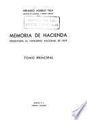 Memoria del Secretario de Hacienda i Fomento dirijida al Presidente de los Estados Unidos de Colombia para el Congreso de ...