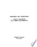Memoria del Seminario Agua y Salud en el Caribe Colombiano