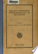 Memoria general, actas y documentos