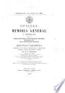 Memoria general y special sobre la minas