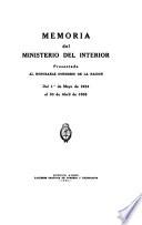 Memoria ...