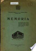 Memoria ...