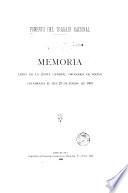 Memoria leída en la junta general ordinaria de socios, 1905
