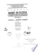 Memoria: Manejo de cultivos