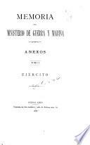 Memoria presentada al Honorable Congreso por el Ministerio de Guerra y Marina