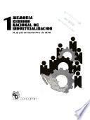 Memoria Reunión Nacional de Industrialización