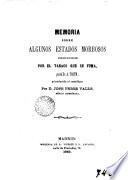 Memoria sobre algunos estados morbosos producidos por el tabaco que se fuma