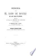 Memoria sobre el ramo de montes en las Islas Filipinas ...