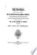 Memoria sobre las causas de la sequía de las provincias de Almeria y Murcia
