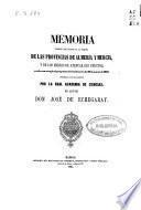 Memoria sobre las causas de la sequía de las provincias de Almería y Murcia y de los medios de atenuar sus efectos