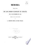Memoria sobre las obras públicas en...