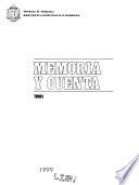 Memoria y cuenta