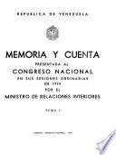 Memoria y cuenta