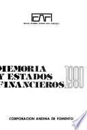 Memoria y estados financieros