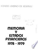 Memoria y estados financieros