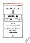 Memorial de Tecpam-Atitlán