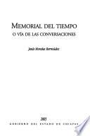 Memorial del tiempo, o, Vía de las conversaciones