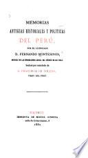 Memorias antiguas historiales y políticas del Perú