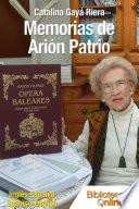 Memorias de Arión Patrio