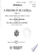 Memorias de D. Fernando IV de Castilla