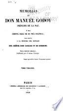 Memorias de Don Manuel Godoy