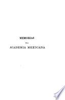 Memorias de la Academia Mexicana
