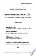 Memorias de la montaña