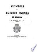 Memorias de la Real Academia de Ciencias Exactas, Físicas y Naturales de Madrid