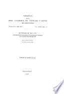 Memorias de la Real Academia de Ciencias Naturales y Artes de Barcelona