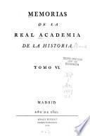 Memorias de la Real Academia de la Historia