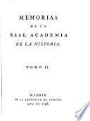 Memorias de la real academia de la historia