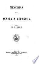 Memorias de la Real academia española
