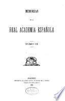 Memorias de la Real Academia Española
