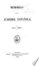 Memorias de la real academia española