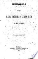 Memorias de la Real Sociedad Patriótica de la Habana