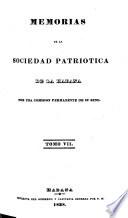 Memorias de la Real Sociedad Patriotica de La Habana