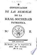 Memorias de la Real Sociedad Patriotica de Sevilla