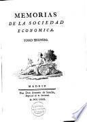 Memorias de la Sociedad Economica