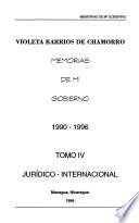 Memorias de mi gobierno, 1990-1996