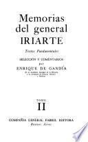 Memorias del general Iriarte