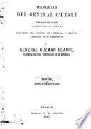 Memorias del general O'Leary, publ. por S.B. O'Leary