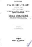 Memorias del general O'Leary, publ. por S.B. O'Leary