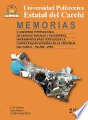 Memorias del segundo congreso internacional de ingenierías