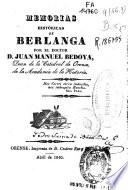 Memorias historicas de Berlanga